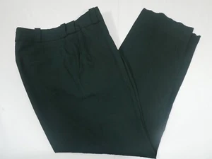 SPIEWAK SU322 WOMENS 16 UNHEMMED PANTS POLY NONCARGO DUTY TROUSERS SPRUCE GREEN - Picture 1 of 2