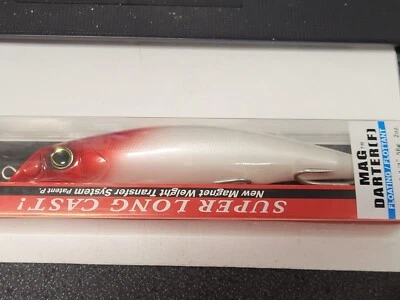 1 Yo-Zuri Lures NEW Mag Darter PEARL REDHEAD R1216-PRH 2oz. 6 1/2"  FREE SHIP - Image 1 of 2