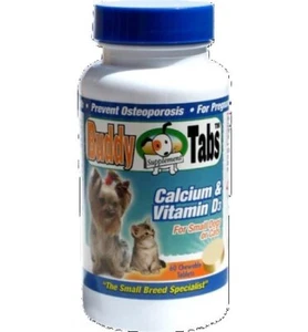 Buddy Tabs Calcium & Vitamin D3 60 chewable tablets - Picture 1 of 1
