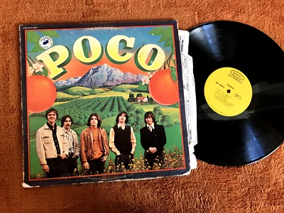 Poco self titled vintage vinyl LP 1970 Epic BN 26522 soft rock original album st - Image 1 of 2