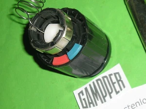 1 GAMPPER THERMOSTATKOPF FERNFÜHLER 331 F SCHWARZ  THERMOSTATKÖPFE VK5 - Bild 1 von 2