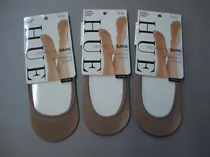 Nuevo con etiquetas Tono Transparente Oculto para Mujer 3 Pares Talla M/L Terreno #13H - Imagen 1 de 2