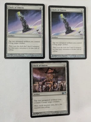 3 Clock of Omens  MTG NM Free shipping with tracking - Image 1 of 2