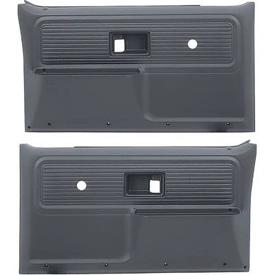 1977-80 Chevrolet/GMC Truck Blazer Jimmy Suburban; Front Door Panels; Custom - Image 1 of 3
