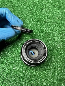Nippon Kogaku NIKKOR-H AUTO 1:2 F=50MM Kamera Objektiv Made in Japan mit Filter getestet - Bild 1 von 10