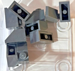 LEGO Slope 45 2 x 1, 3040, Gris Azulado Oscuro, CANTIDAD 10 Envío Gratis - Imagen 1 de 1