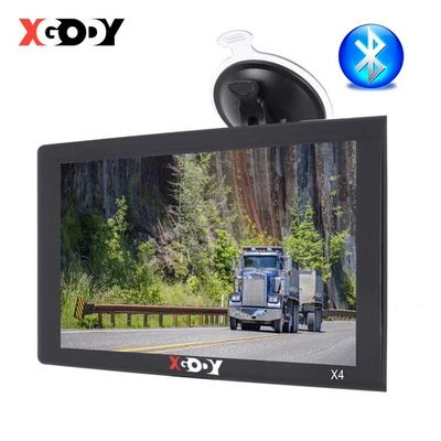 XGODY 9'' Bluetooth GPS Navigationsgerät LKW Navi Navigation EU AU Karten 16GB - Bild 1 von 4