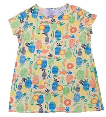 Camisón Secret Treasures Algodón Tejido Manga Corta Piñas 2X/3X 20W-24W Foto 1 de 4