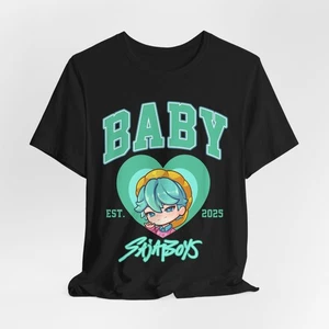 BABY Saja Graphic Tee, Cute Colorful Shirt - Picture 1 of 17