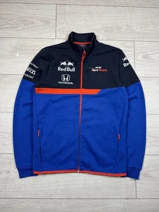 Men's Scuderia Toro Rosso F1 Team Honda Blue Zip Sweater L - Picture 1 of 9