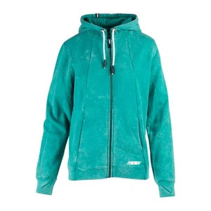 509 A-Frame Full Zip Hoodie Pre-Shrunk Distressed Acid Wash Finish  Emerald - Picture 1 of 3