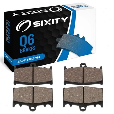 Front Organic Brake Pads 2014 Kawasaki VN1700 Vulcan 1700 Nomad ABS Set Full nb — 第 1/4 张图片