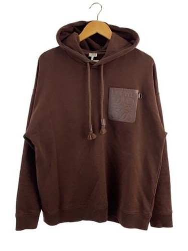 Felpa con cappuccio felpa con cappuccio M cotone BRW H526Y25X30 LOEWE ANAGRAM PATCH POCKET
