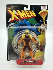 ToyBiz X-Men Sabretooth with Snarl and Swipe Action Figure 1998 Marvel NEW - Picture 1 of 2