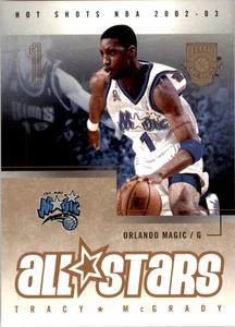 2002 Fleer Hot Shots Hands #163 Tracy McGrady Orlando Magic /199 - Picture 1 of 2
