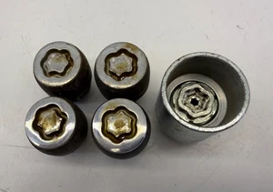 MAZDA MX-5 ND 2015-2024 MK4 LOCKING WHEEL NUTS SET AND KEY - Picture 1 of 4