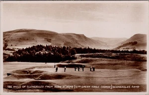 Antique Gleneagles Scotland Golf RPPC – 15th Green King’s Course Vtg Valentines - Picture 1 of 2