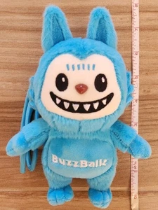 LaBuzzy BuzzBallz Muñeca Azul Peluche Dije Limitado/5000 Promo Juguete Raro - Imagen 1 de 4