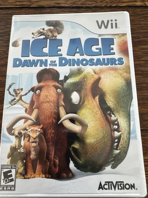 Ice Age: Dawn of the Dinosaurs (Nintendo Wii) в коробке в комплекте с руководством - Изображение 1 из 4