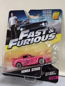 Mattel Hot Wheels Fast & Furious 1:55 Honda S2000 Pink 11/32 - Picture 1 of 2