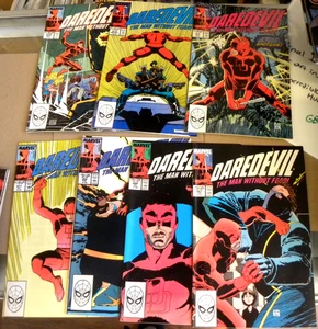 Marvel 1989 7 ishs Daredevil 267 268 269 271 272 273 274 casi nuevo gb Nocenti Romita - Imagen 1 de 17
