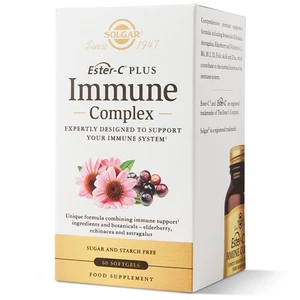 Solgar Immune Complex Vitamin C 60 Softgels - Picture 1 of 7