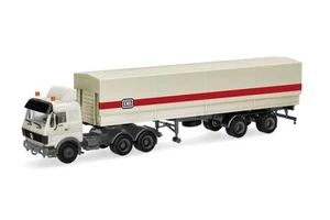 herpa 318846 Mercedes-Benz NG lona semirremolque DB 1:87 NUEVO + EMBALAJE ORIGINAL - Imagen 1 de 1