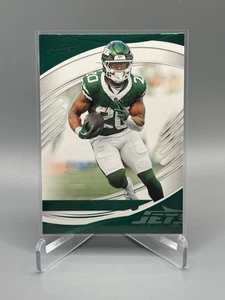 2025 Panini Absolute Green Foil Breece Hall #35 New York Jets - Picture 1 of 2