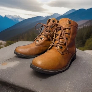 Kodiak wasserdichte Kampfstiefel Damen taupe Leder Thinsulate isoliert Größe 7 - Bild 1 von 13