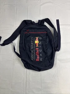 Red Bull Aston Martin Racing F1 Rucksack Formula 1 Backpack Navy Blue Red - Picture 1 of 8