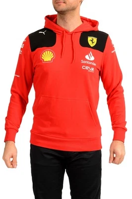 PumaXScuderia Ferrari Men's Replica Collection SF Team Hoodie Sweater US M IT 50 - Image 1 of 4
