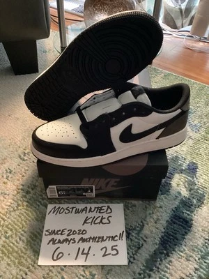 DS 2024 Nike Air Jordan Retro 1 OG Low Mocha GS Sz 6.5Y - Image 1 of 4