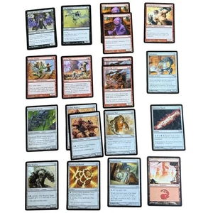 Old School Magic The Gathering 19 Commons Lot (2003 Mirrodin Block) LP/NM - Picture 1 of 5