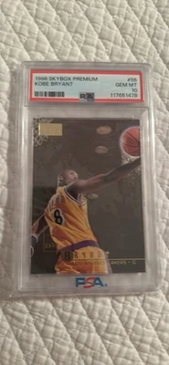 🔥1996-97 Kobe Bryant Rookie Card SkyBox Premium #55 PSA 10🔥 - Image 1 of 2