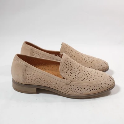 Mocasín Clarks Trish Calla para mujer arena talla US 9W NUEVO SIN CAJA Foto 1 de 4