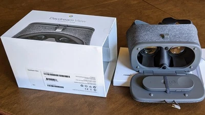 Google Daydream View VR Virtual Reality Headset for Phone w/Remote & Box - Slate - Image 1 of 4