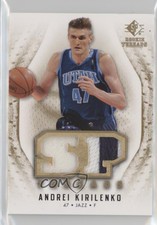 2008-09 SP Rookie Threads SP Threads Jersey/Patch Andrei Kirilenko #T-AK Patch