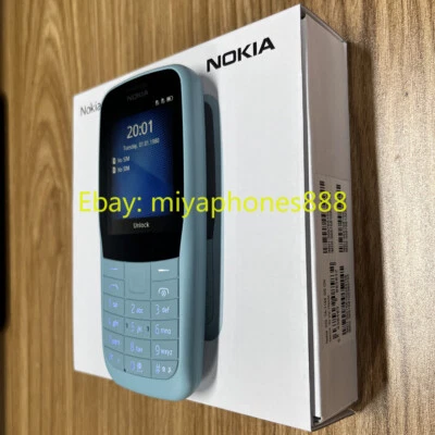 Nokia 220 4G FM radio Bluetooth 0.3MP 24MB 16MB RAM Unlocked cell Phone Dual SIM - Image 1 of 4