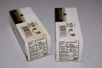 LEVITON 4760 NEMA L7-15R 277 V AC 2 P 3 W SINGLE LOCKING RECEPTACLE - Image 1 of 4