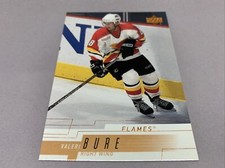 2000-01 Upper Deck #26 Valeri Bure Calgary Flames Hockey Card