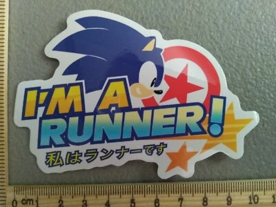 Новый SonicTheHedgehoggg бегунов гонки синий классный Sport виниловая наклейка стикер автомобиля грузовика - Изображение 1 из 4