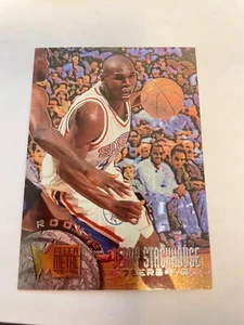 1995-96 Fleer Metal Jerry Stackhouse #179 Rookie card - Picture 1 of 1
