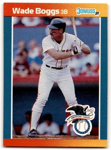 1989 DONRUSS ALL-STARS WADE BOGGS BOSTON RED SOX #7