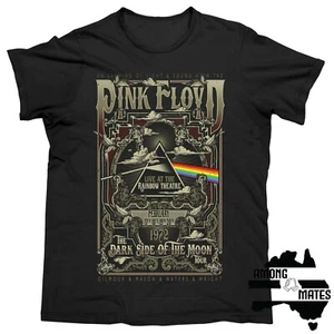 PINK FLOYD Prism Rainbow Theatre Dark Side Of The Moon Tee / Top / T-Shirt - Picture 1 of 3