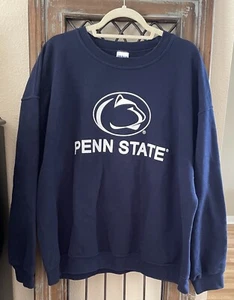 Penn State Sweatshirt Gildan Navy Blue XL - Picture 1 of 6