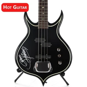 Gene Simmons Axe Signed 4 String Electric Bass Guitar Punisher KISS Bass - Picture 1 of 6