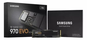 SAMSUNG 970 EVO SSD 1TB M.2 NVMe Solid state drive MZ-V7E1T0BW - Afbeelding 1 van 2