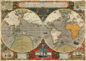 World Map II 1595 - Picture 1 of 6