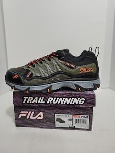 FILA EVERGRAND AT TRAIL RUNNING MULTI COLOR NEW MENS 10 (4E) SHOES