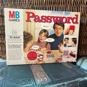 Vintage PASSWORD board Game MB Games Word Game 1978 Complete Travel Game Idea - Picture 1 of 9